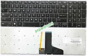 New  For Toshiba MP-12X13USJ528 H000047410 0KN0-C35US12 Backlit Keyboard US Black