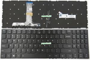 Original New For Lenovo Legion Y7000P-1060 Y530 Y530-15ICH Keyboard US White Backlit