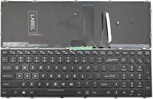 New For Clevo P950RF P960RC P960RD P960RF P960EN P960RN Keyboard US Black W/ Backlit