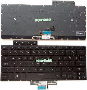 New For ASUS ROG Zephyrus G14 GA401 GA401M GA401U Series Laptop Keyboard US Backlit