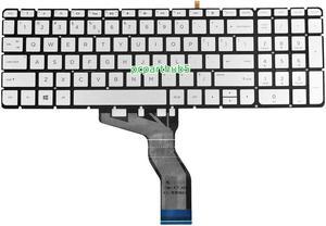 New Silver For HP Envy M6-AQ M6-AQ003DX M6-AQ103DX M6-AQ105DX Keyboard US Backlit