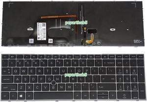 New For HP ZBook Fury 15 G7 G8 Laptop Keyboard US Backlit With Pointer M17094D61