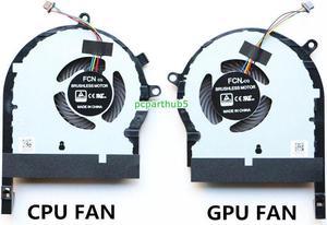 New CPU + GPU Cooling Fan For Asus TUF FX504 FX504GD FX504GM FX504GE FX80GD L&R