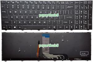 New For Clevo NH50AC NH50AF1 NH50DP NH55 NH55ACQ NH55DCQ NH55D Keyboard US Backlit