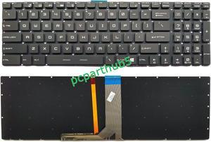 New For MSI GE72 6QC GE72 6QD GE72 6QF GE72 Apache Keyboard Full Colorful Backlit