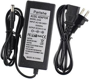 New AC/DC Adapter for Zebra GX420d GK420d GK420t GX420t GX430T Printer + Cable