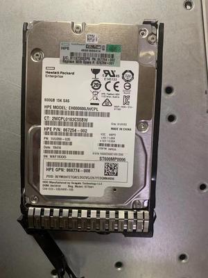 For HP 870757-B21 870794-001 2.5" 600GB 12Gb/s SAS 15K SFF SC HDD Hard Drive