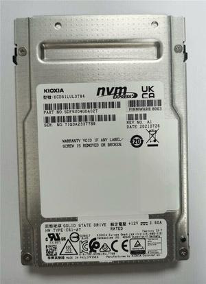 Kioxia (Toshiba) CD6 3.84TB U.2 SSD 2.5" KCD61LUL3T84 NVME Solid State Drive