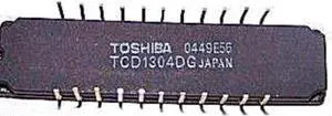 TOSHIBA TCD1304DG CDIP-22 TOSHIBA CCD LINEAR IMAGE SENSOR-