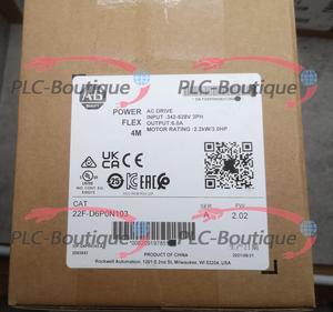 2022-2023 1PC New Allen-Bradley 22F-D6P0N103 4M 2.2 kW 3 HP AC Drive