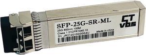 25G SFP28 SFP-25G-SR CX4121A Mellanox Compatible Fiber Optic Transceiver Module