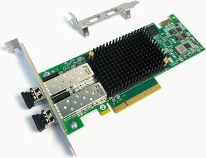 Emulex LPe16002 16GB FC Dual Port HBA FIBRE CHANNEL 2P PCI-E ADAPTER WITH SFPs