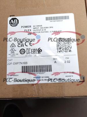 2022-2023 New In Box Allen-Bradley 22F-D8P7N103