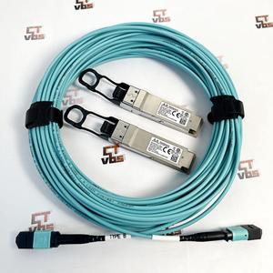 20M Fiber Patch Cable with Mellanox QSFP MC2110411-SR4 Transceier 8 Fiber OM3