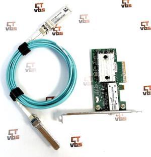 MCX311A-XCAT ConnectX-3 EN NIC Multimode SFP 10m OM3 Amphenol Fiber Optic Cable