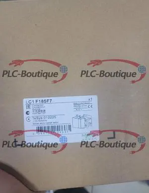 Schneider Electric LC1-F185 LC1F185 3PST DIN Rail 600 VAC 200 A PLC Contactor
