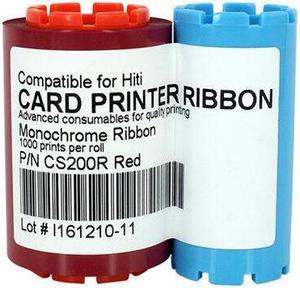 New Red Ribbon for Hiti CS200 CS200W CS200E CS220E CS290E Printer 1000 Prints