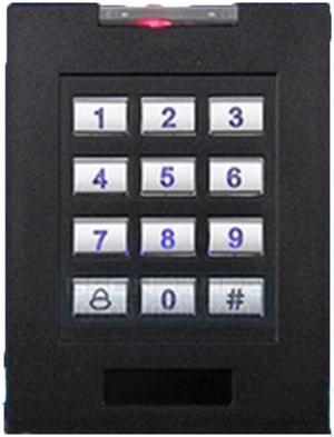 For EM Lock WG26 125K RFID Proximity Reader Keypad Access Control