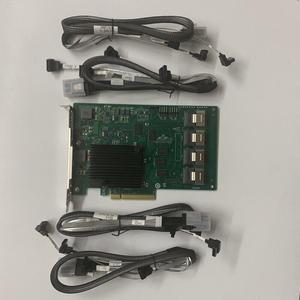 SAS 9201-16I PCI-Express 2.0 x8 6Gbps SATA / SAS Host Bus Card +4PCS 8087 SATA