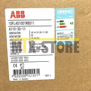 1pcs New ABB Contactor A110-30-11 220VAC ( A1103011220VAC ) #S