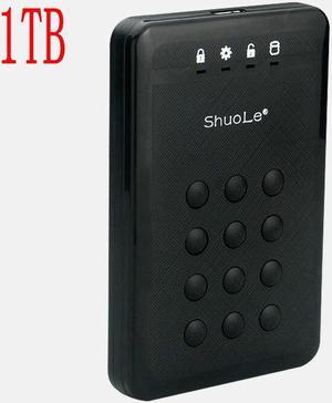 USB 3.0 Hard Disk Drive Mobile Encryption HDD With Keypad Lock NEW