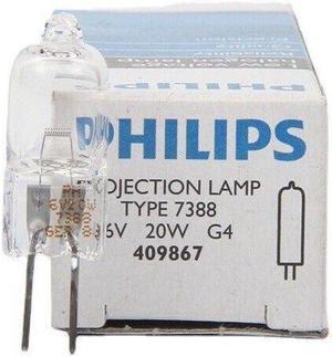 PHILIPS 7388 ESB 6V20W G4 Projection Lamp Olympus CX21 CX22 CH20 Microscope Bulb