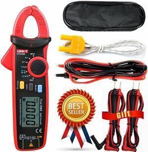 UNI-T UT210D Clamp Meter AC/DC Current Voltage Digital Multimeter Temp Tester