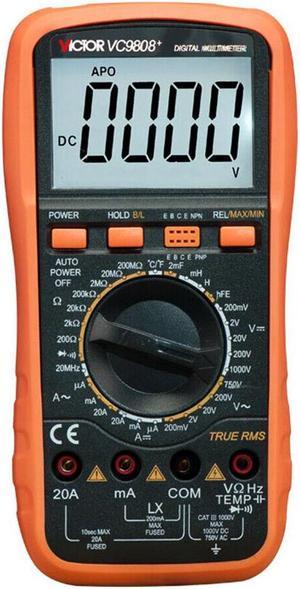 VICTOR VC9808+ 3 1/2 High-precision Digital Multimeter Electrical Meter KD