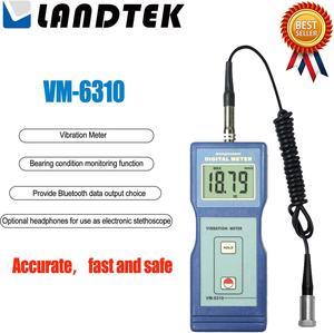 VM6310 Digital Vibration Meter Tester Vibrometer Gauge VM-6310 NewKd