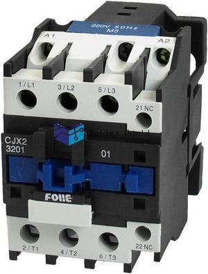 CJX2-3201 Motor Controler AC Contactor 3 Pole NC N/C 380V 15KW Coil 220VKd