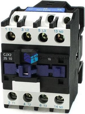 CJX2-25 DIN Rail 3P Three Pole 1NO-1NC AC Contactor Coil 36V 40AKd