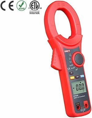 UNI-T UT220 Backlight Digital Clamp Multimeters 2000A Auto Range AC DC Tester K