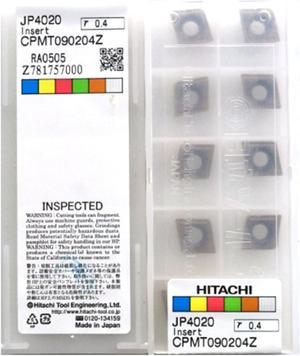 HITACHI CPMT090204Z JP4020 CNC Carbide Inserts 10PCS/ Box New Kd