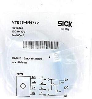 New SICK VTE18-4N4712 Photoelectric switch sensor