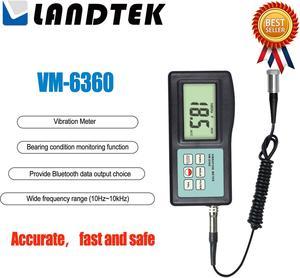 LANDTEK VM-6360 Digital Vibration Mete Gauge Tester 10HZ-10KHZ New KD