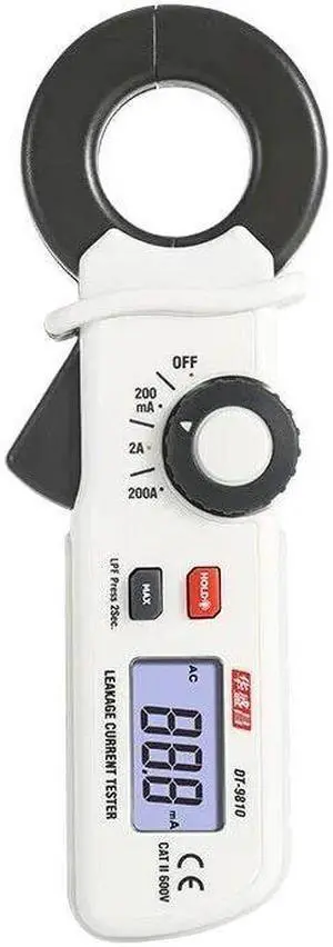 CEM DT-9810 Mini AC Leakage Current Tester 100A High Resolution 2000 Counts KD
