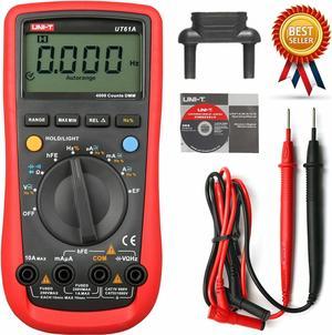 UNI-T UT61A Modern DMM Digital Multimeters Transistor NCN TesterKd