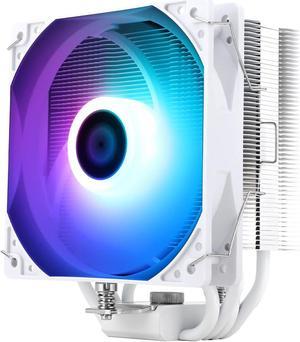 Thermalright Assassin X 120 Refined SE WHITE ARGB CPU Air Cooler, 4 Heat Pipes