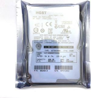 NEW H.G.S.T HUC109060CSS600 C10K900 600GB 2.5" 10K RPM 64MB SAS HARD DRIVE