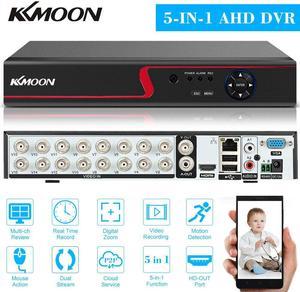 KKMOON 4/8/16CH 1080P 5in1 DVR Video Recorder For Security Camera System R6E0