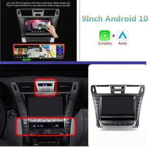 Car Radio Multimedia Video Player Navigation GPS Android For 06-12 Lexus LS460