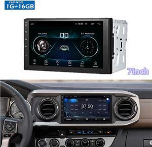 2 DIN 7'' Touch Screen Car Stereo Player Radio Bluetooth USB Multimedia GPS Navi