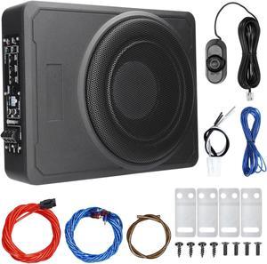 10 Inch Under Seat Active Powered Car Subwoofer, Built-in Amplifier 600W M0G2