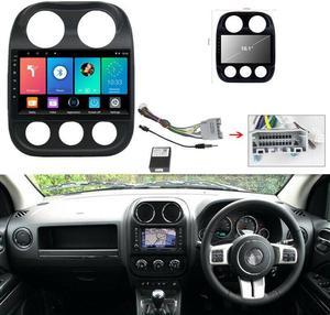 Car 10.1" Android GPS Navigation For Compass 10-16 Radio Multimedia Video Play