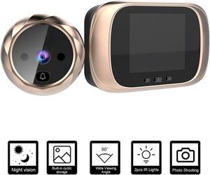 Digital Door Viewer Peephole Door Doorbell 2.8-inch LCD Screen Night L1M3