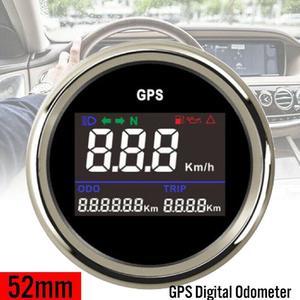 Car Digital GPS Speedometer Speed Gauge Odometer Adjustable Mileage Trip Counter