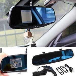 Car 2.4" DVR Rearview mirror Camera IR Video CCTV Night USE Cam Recorder