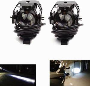 2Pcs 12V Motorcycle Headlights Auxiliary Working Lamp Led Head Spot fog Lights