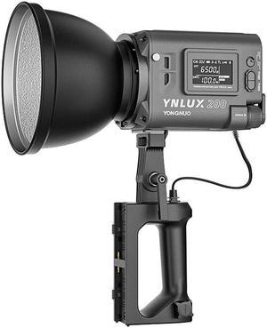 YONGNUO YNLUX200 LED Video Light with Standard Reflector Battery Handle L7W0