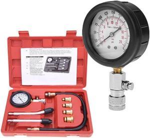 Car Petrol Engine Pressure Gauge Tester Compression Leakage Diagnostic Tool Kit